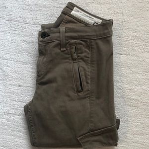 Rag & bone military green pants